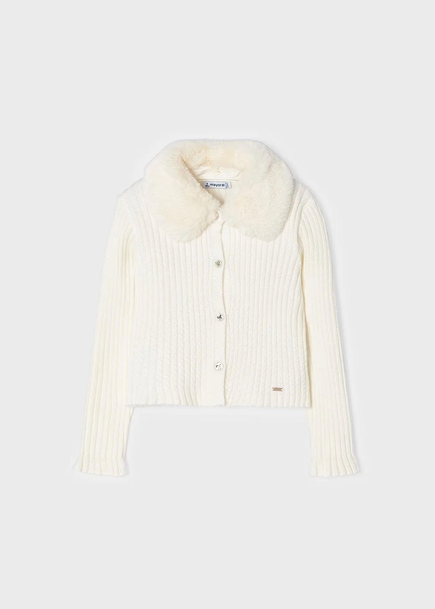 Girls Ivory Cardigan
