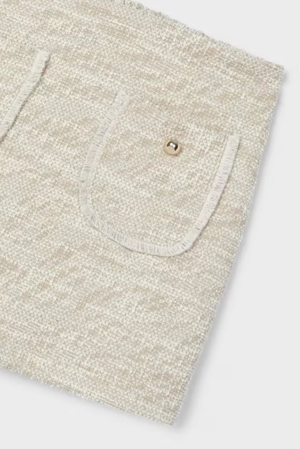 Girls Tweed Top & Skort Set