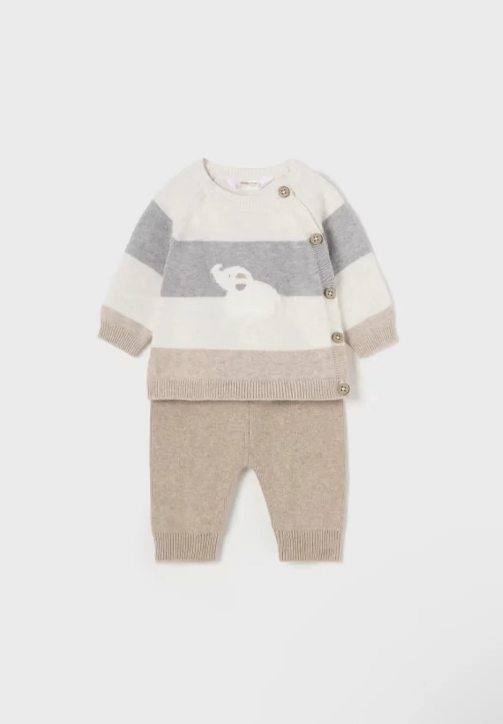 Newborn Boys Knit Set in