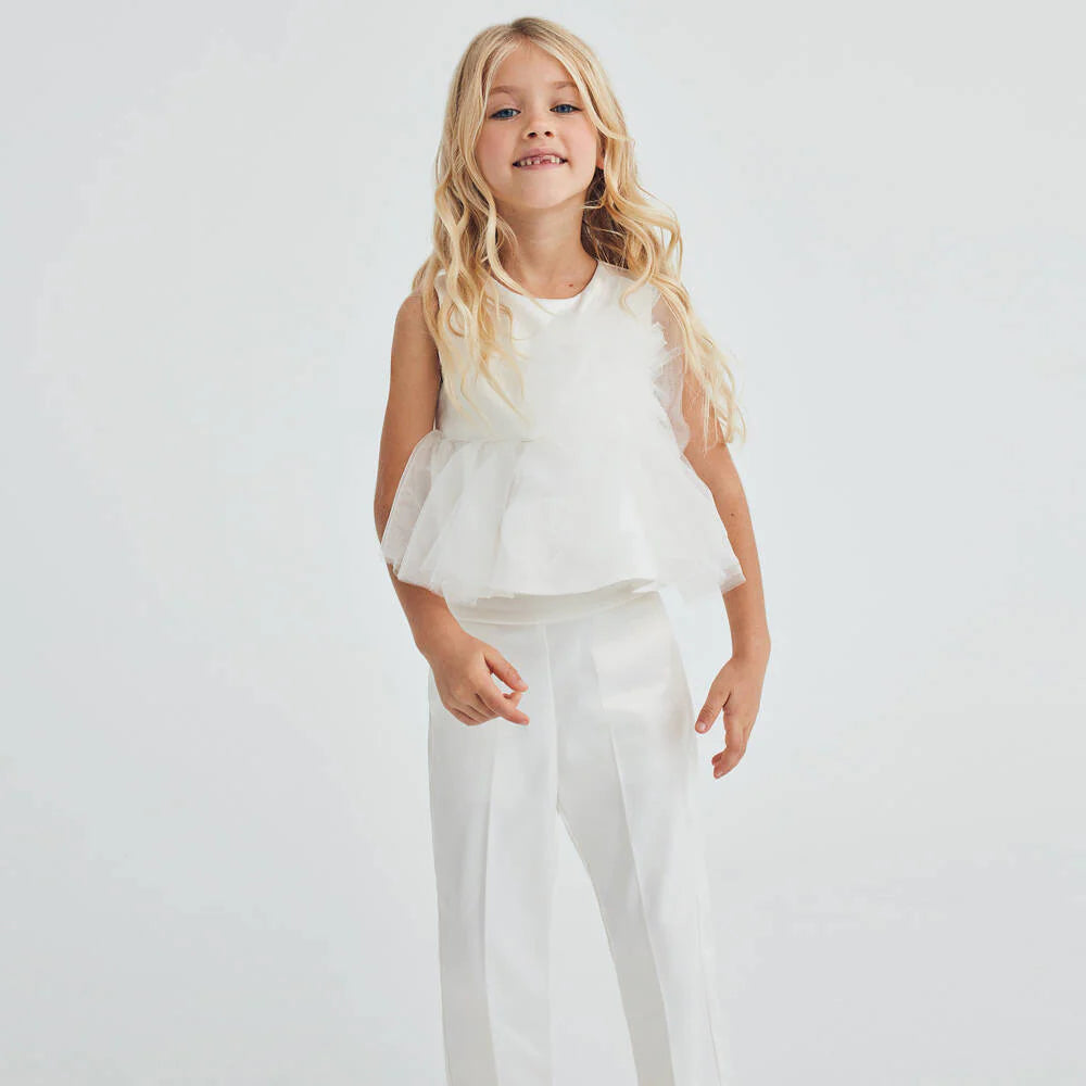 Girls Satin & Tulle Set