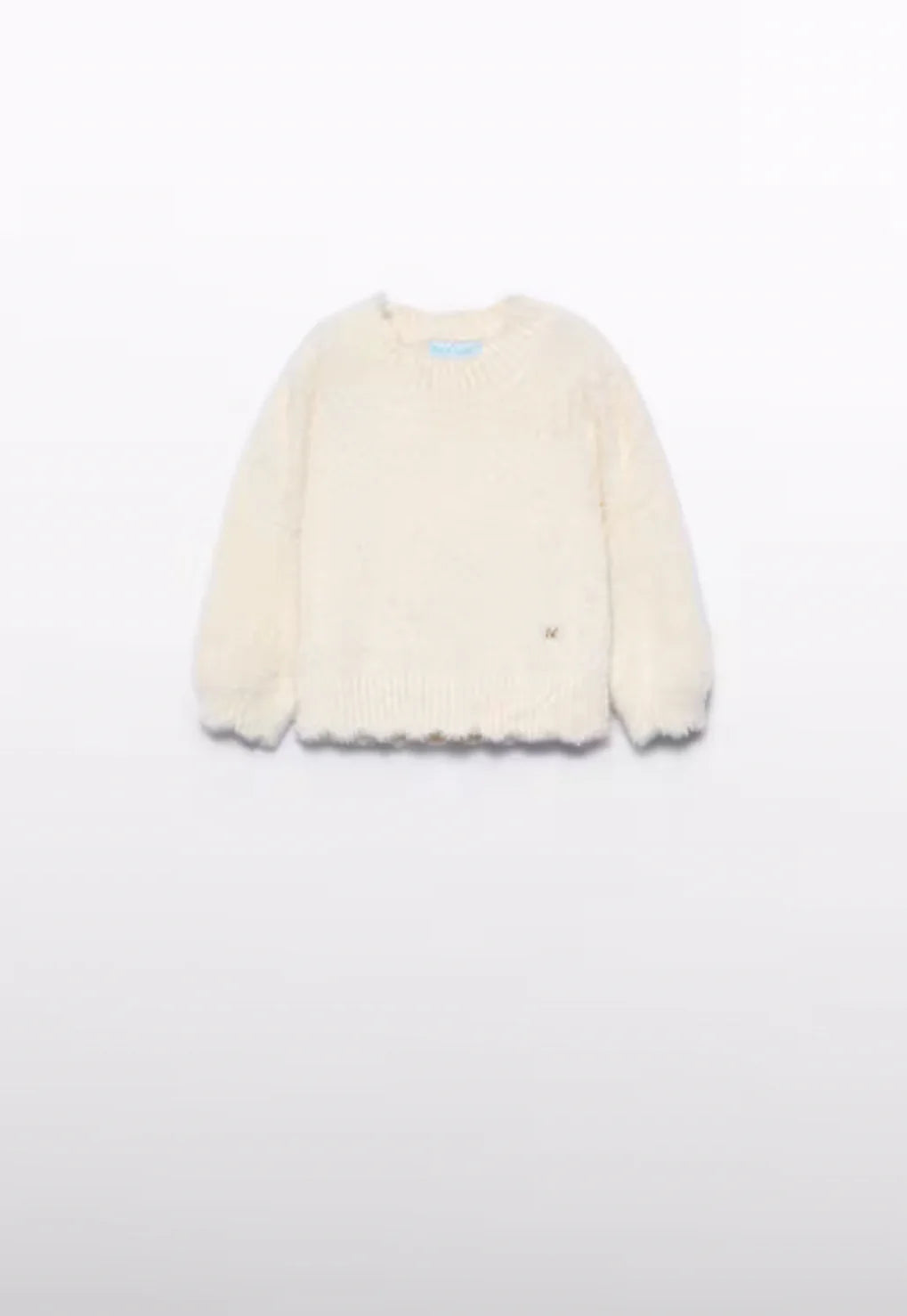 Baby Girls Soft Fuzzy Sweater