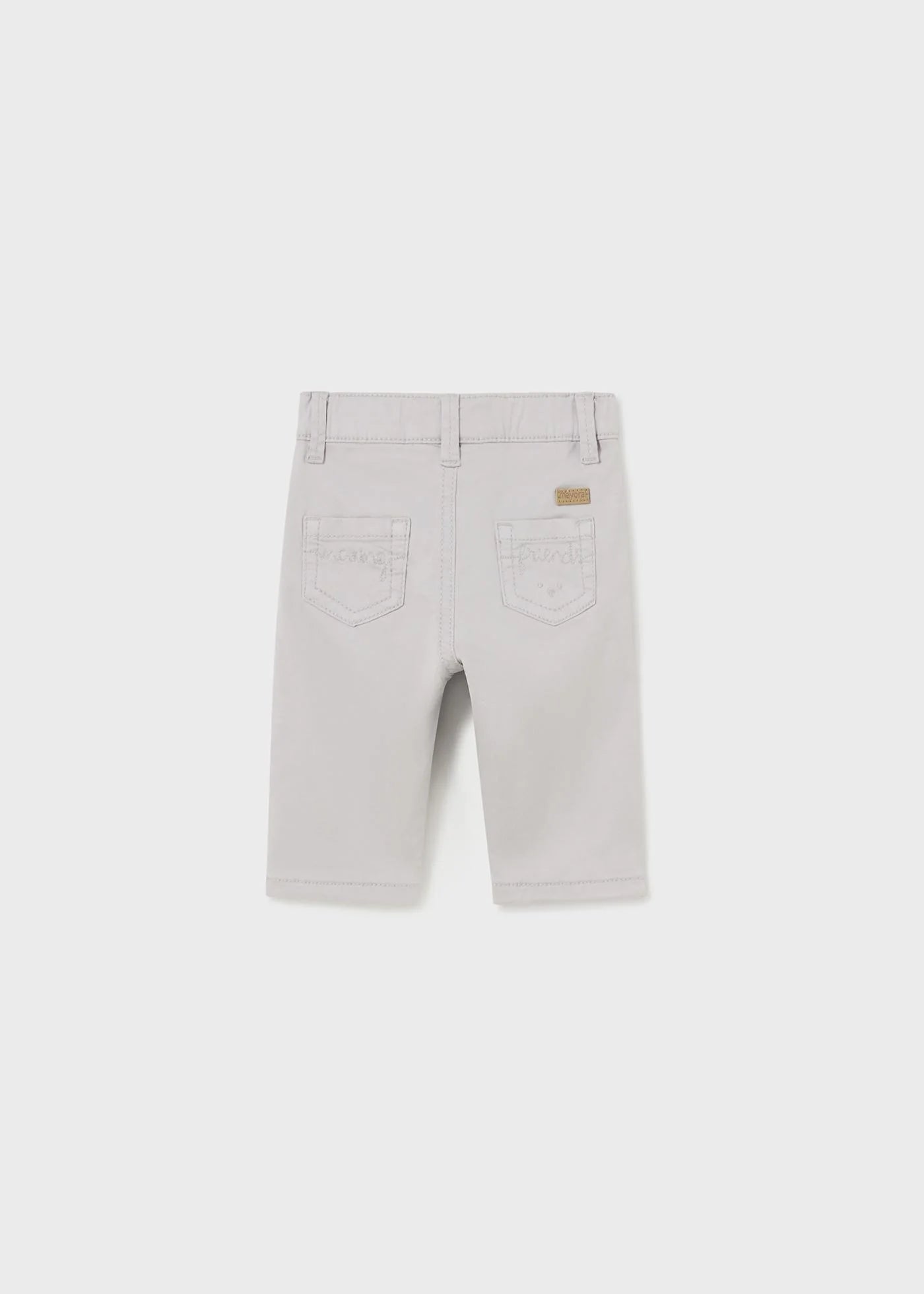 Light Grey Cotton Pants