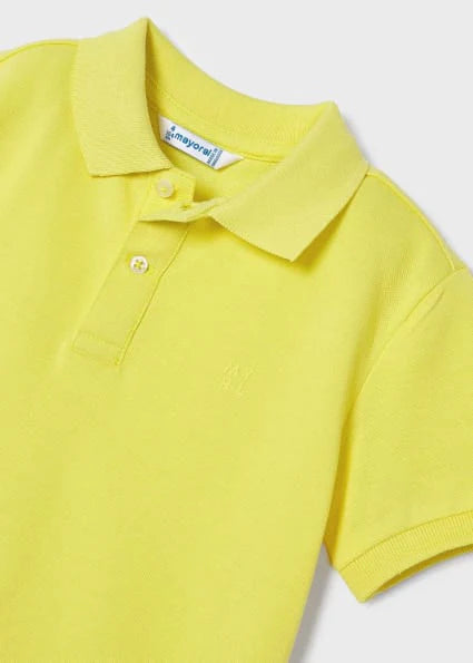 Boys Yellow Polo Shirt