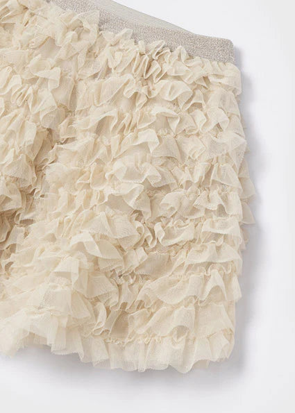 Ivory Tulle Skirt