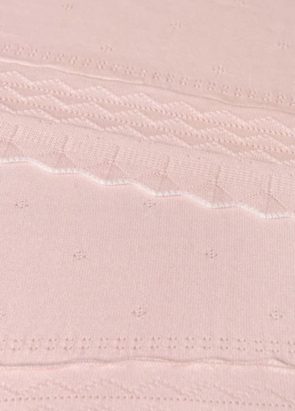 Pink Knit Blanket