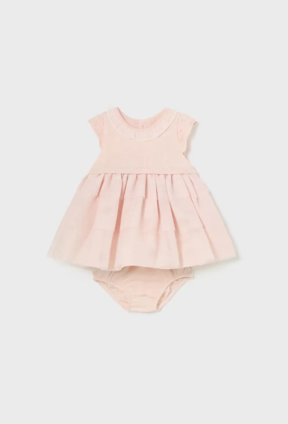 Pink Dress & Bloomer Set