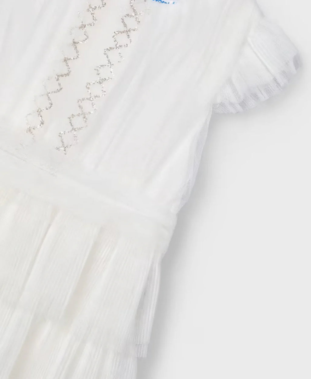 Girls Pleated Tulle Dress