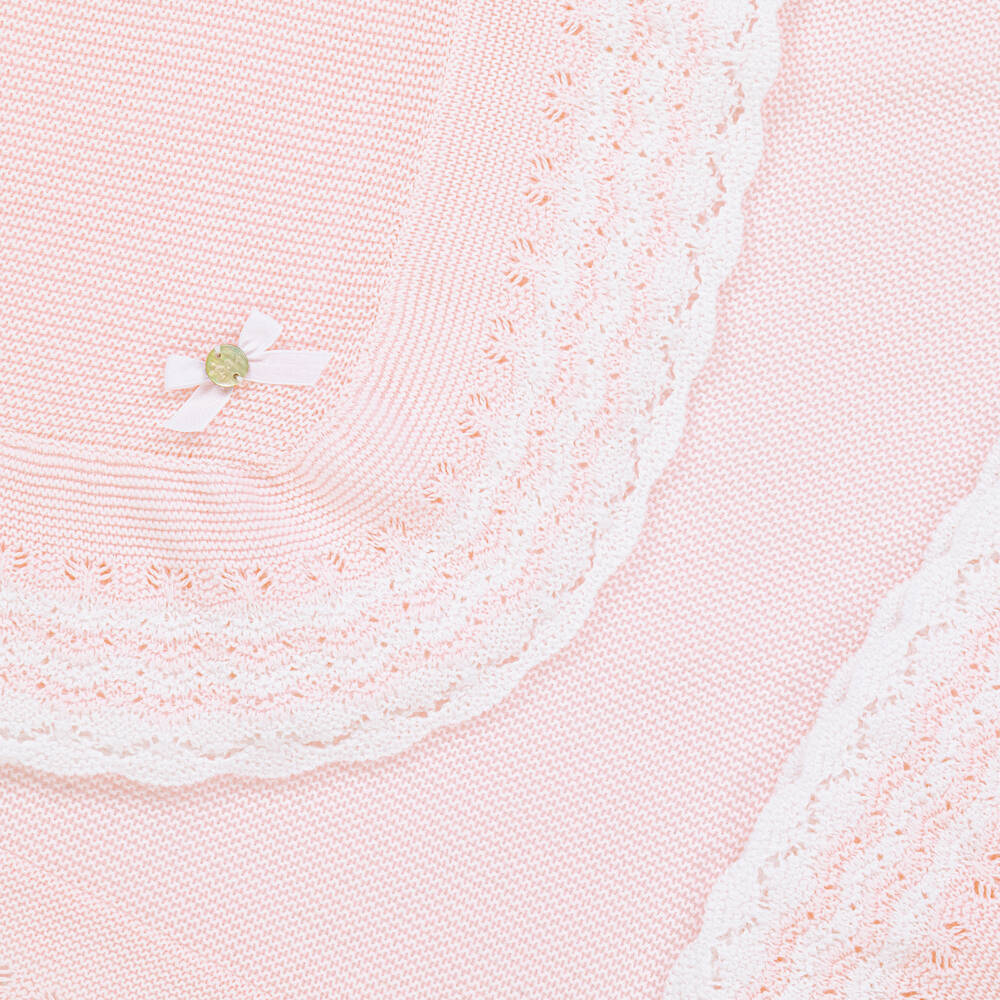 Baby Girls Cotton Knit Blanket