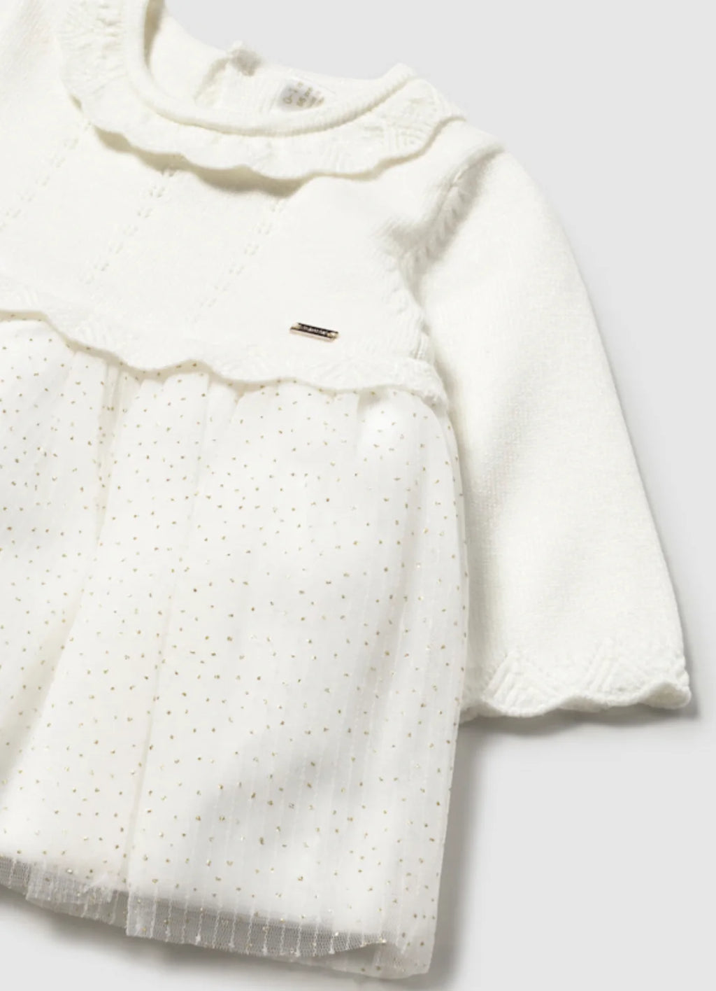 Baby Girls Knit Tulle Dress