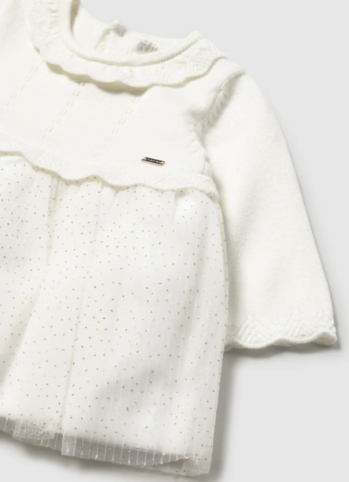 Baby Girls Knit Tulle Dress