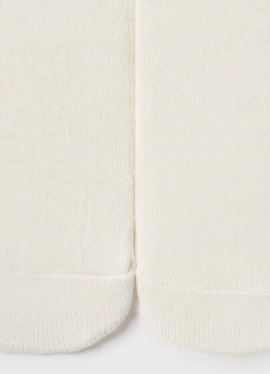 Baby Girls Off White Cotton Tights