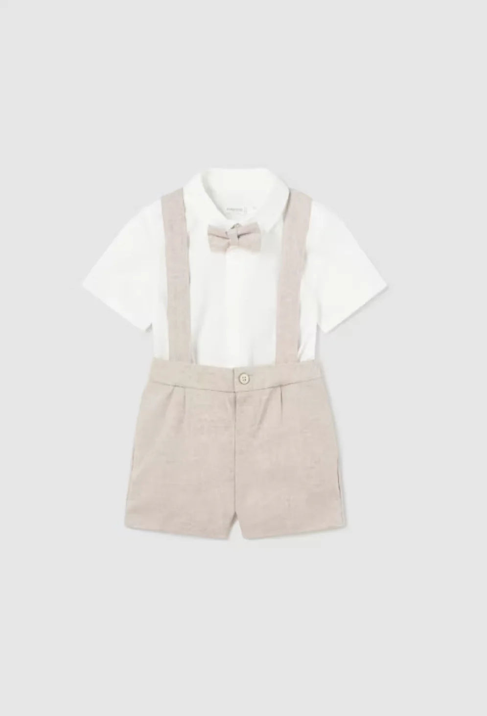 Baby Boys 3 Piece Linen Set