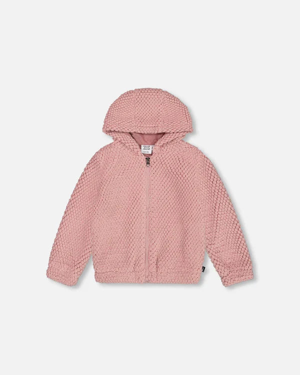 Girls Hooded Plush Jacket