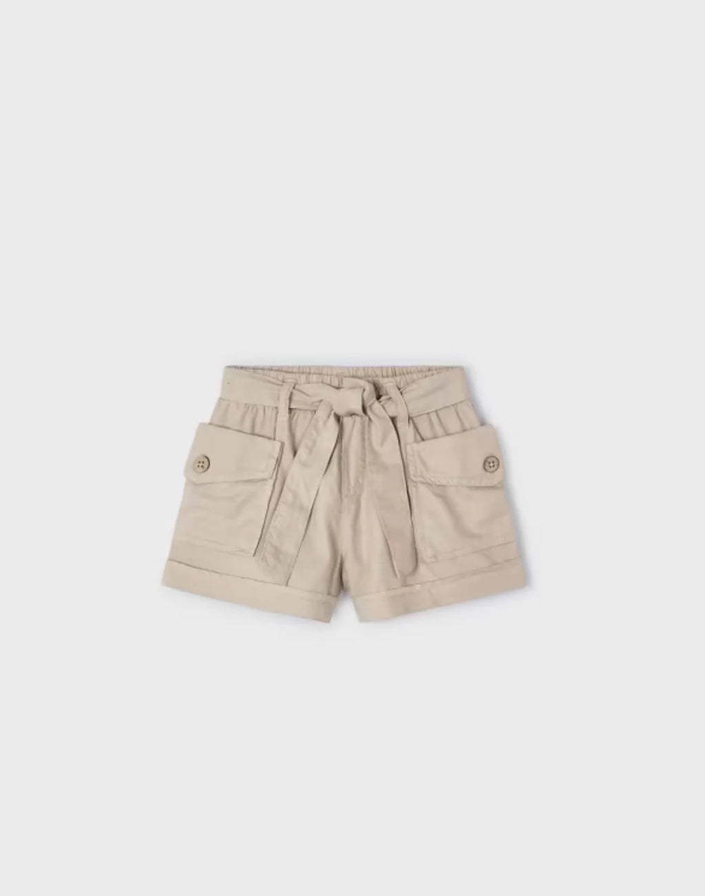 Girls Beige Shorts