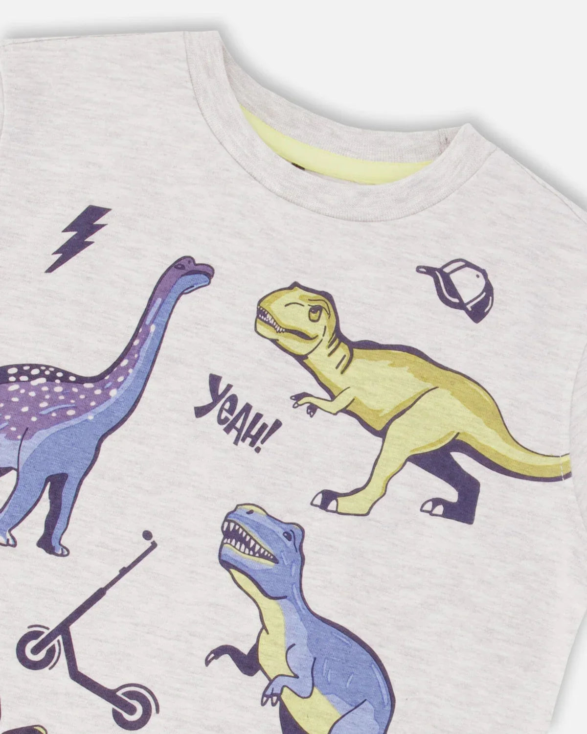 Boys Dinosaur Print Top