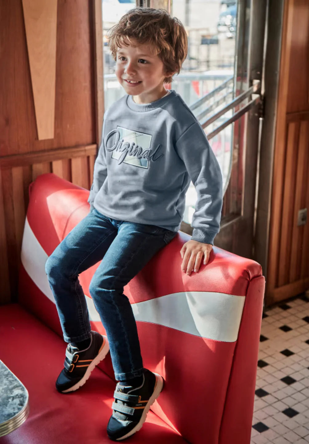 Boys Blue Sweatshirt