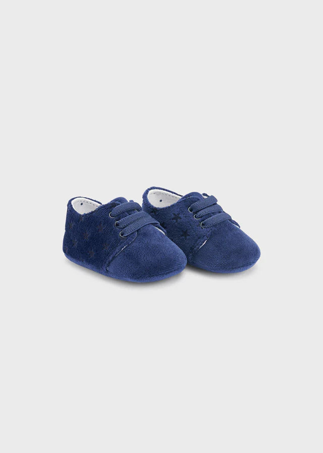 Navy Blue Pre-Walker Shoes