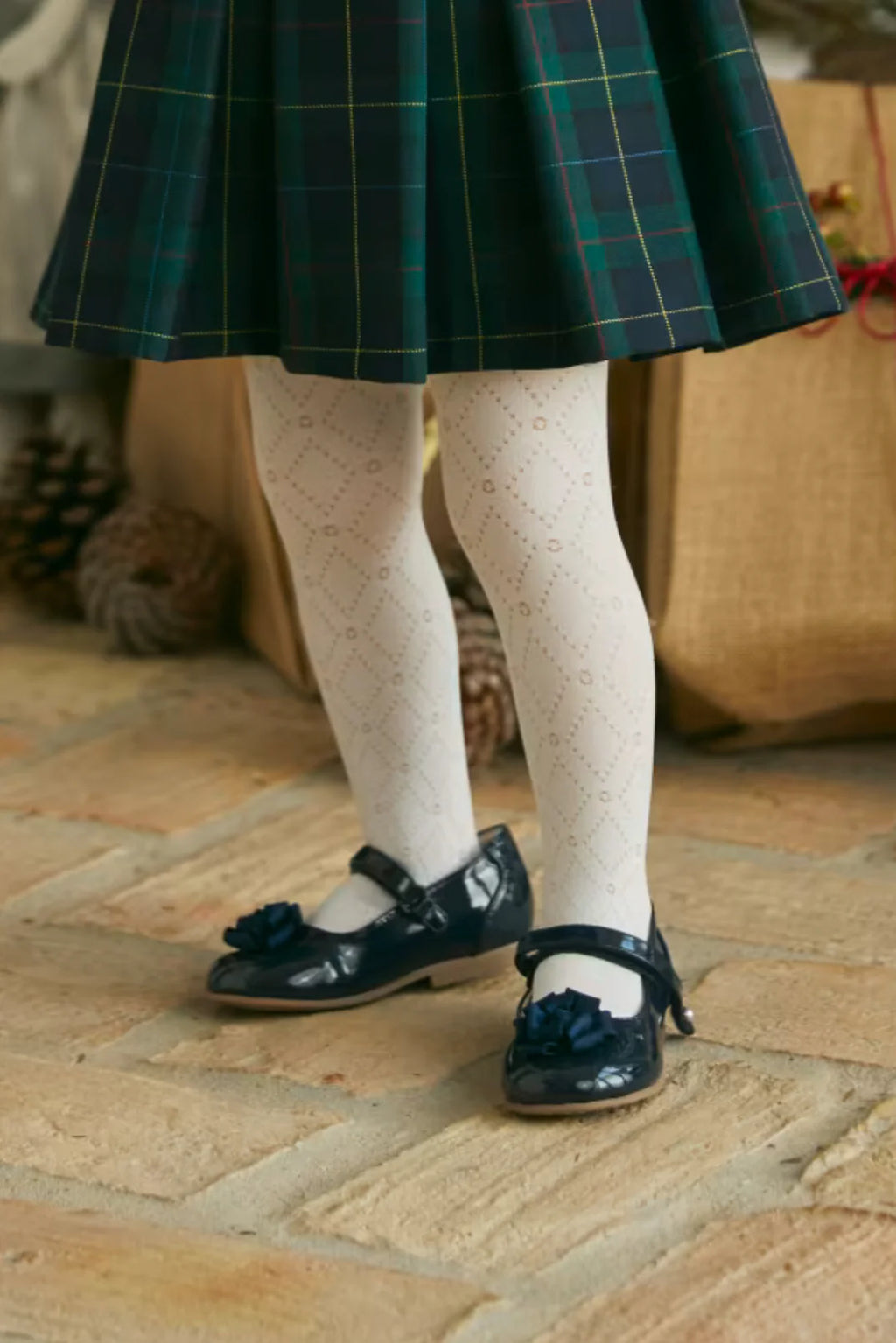 Baby Girls Patterned Tights