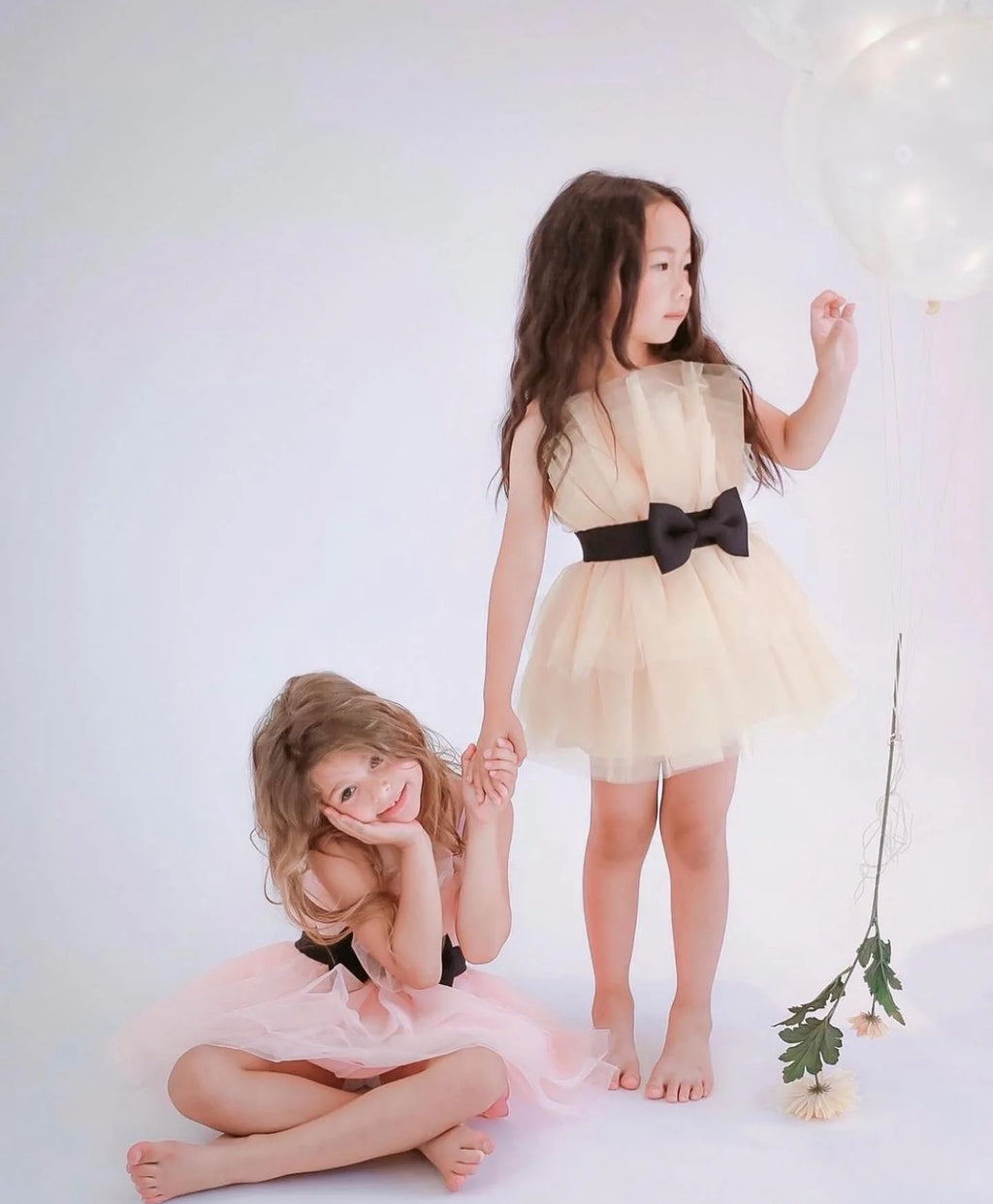 Gold Puffy Love Dress