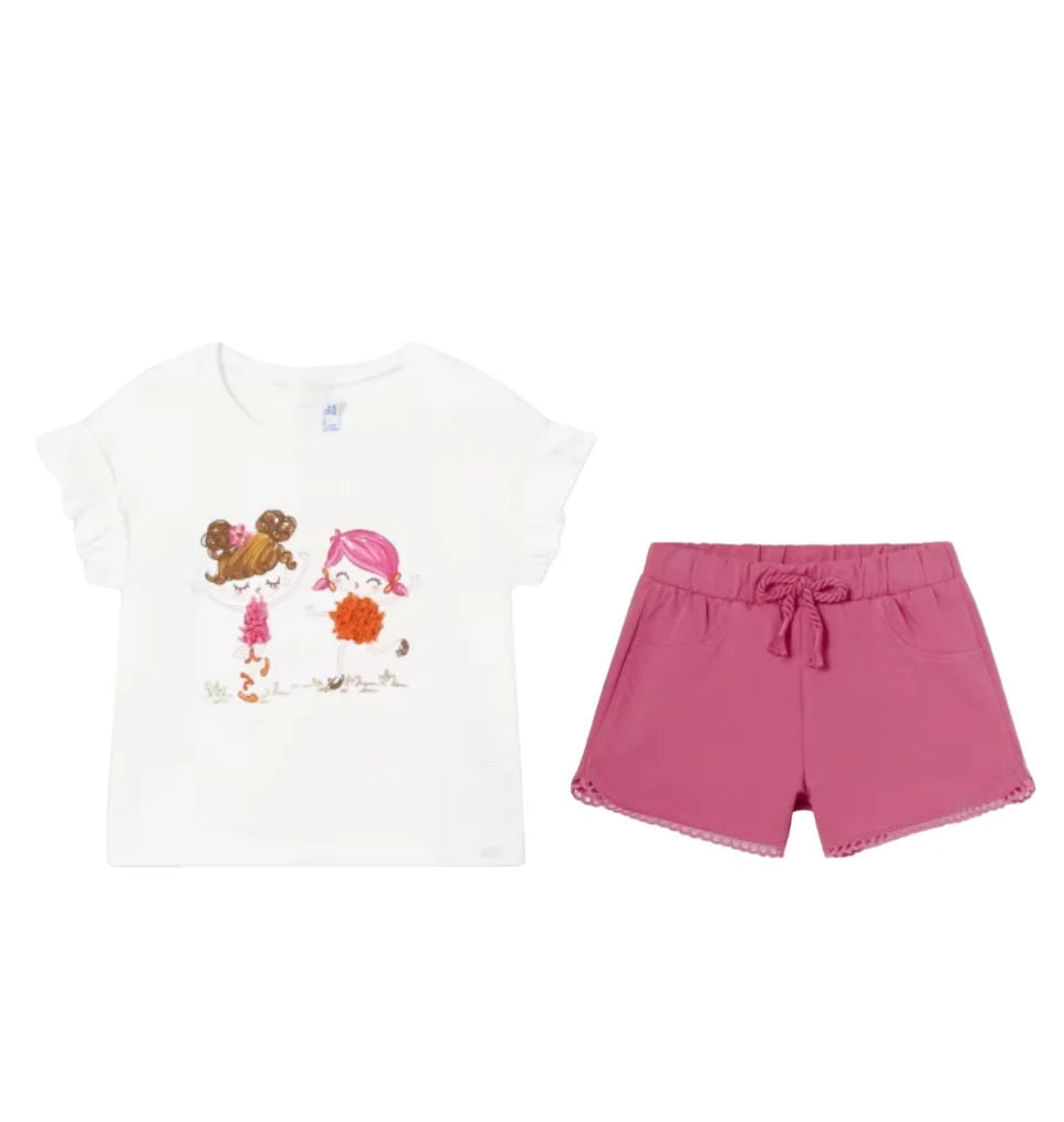 Baby Girls Shorts Set