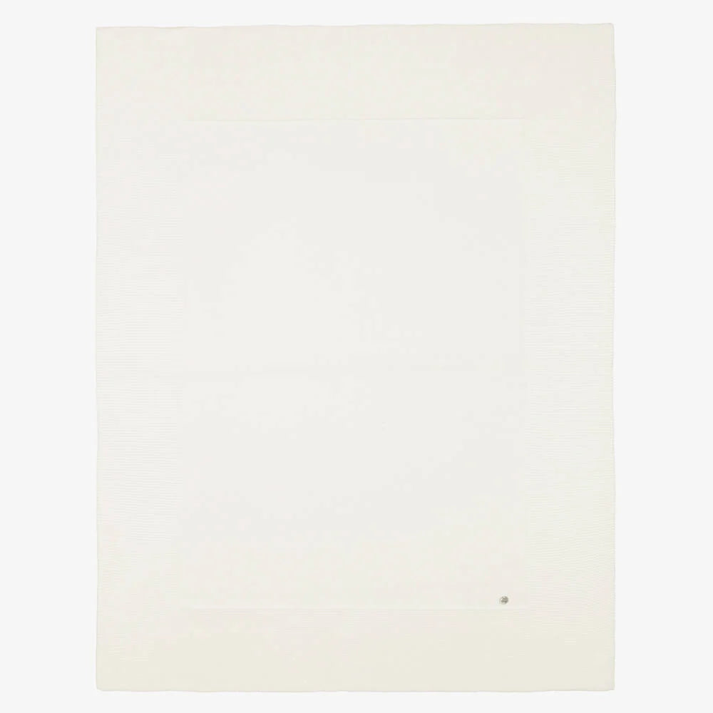 Ivory Cotton Knit Babysuit Set