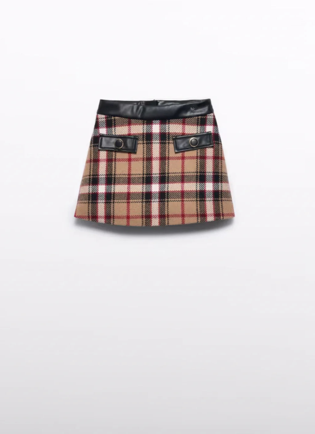 Girls Plaid Skirt