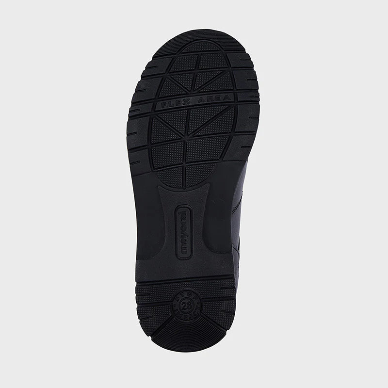 Boys Black Leather Shoes