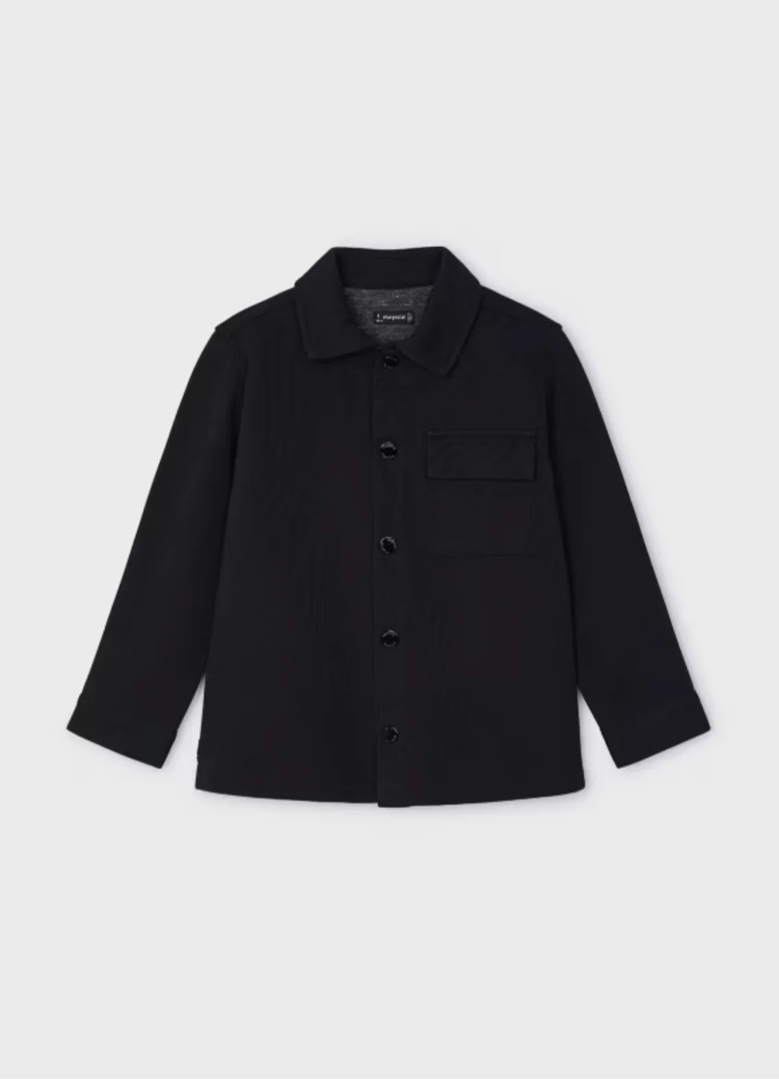Boys Black Overshirt