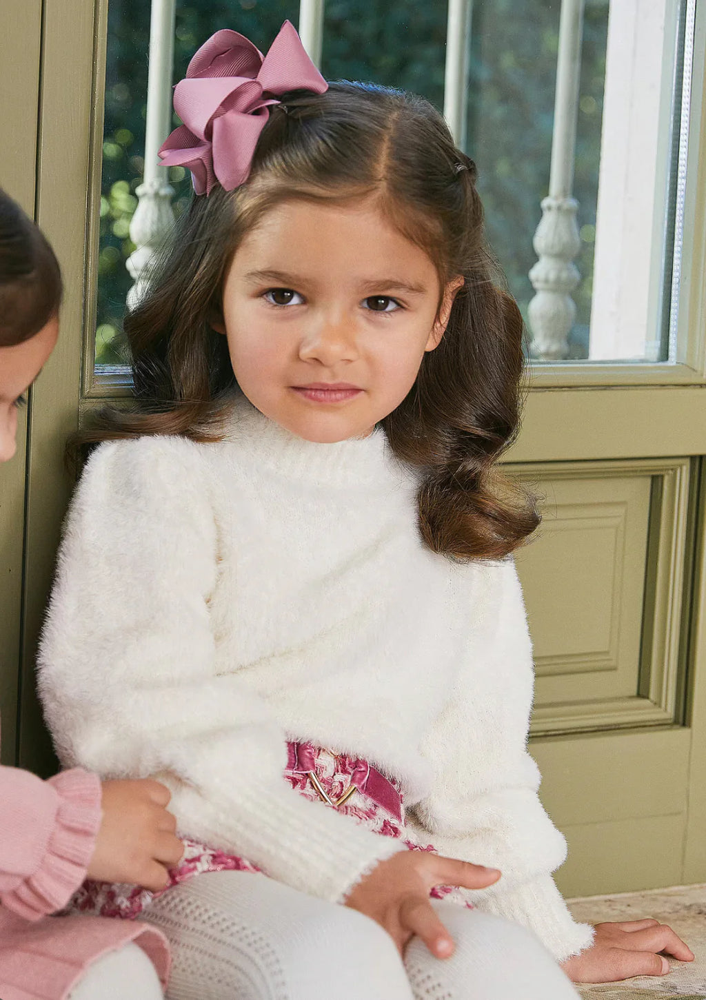 Girls Knit Soft Sweater