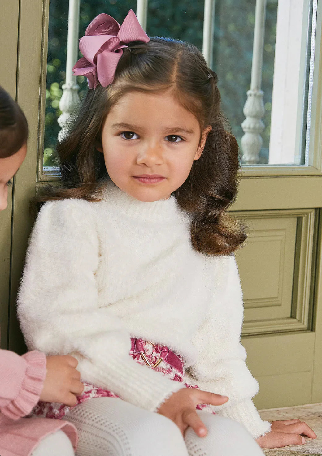 Girls Knit Soft Sweater