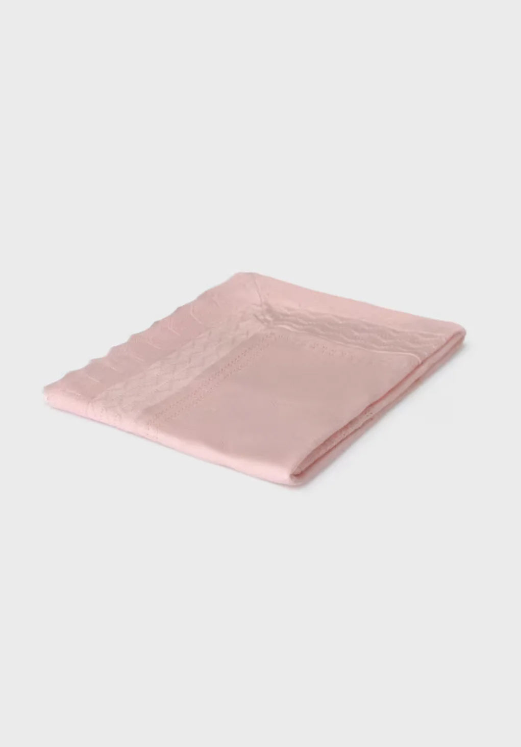 Pink Knit Blanket
