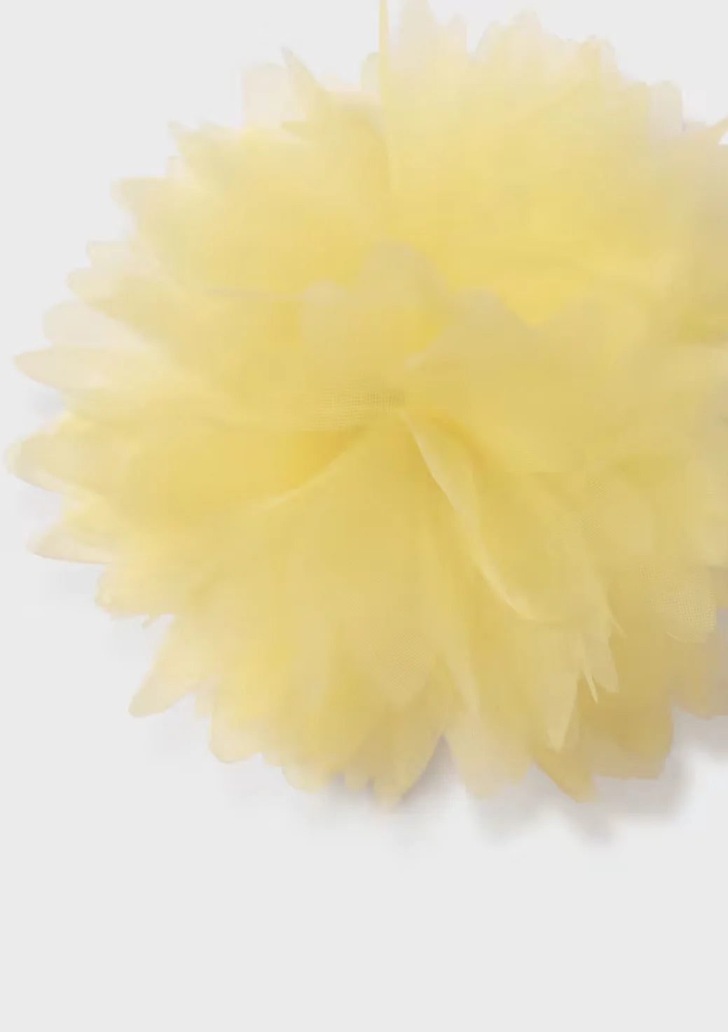 Girls Organza Flower Hair Clip