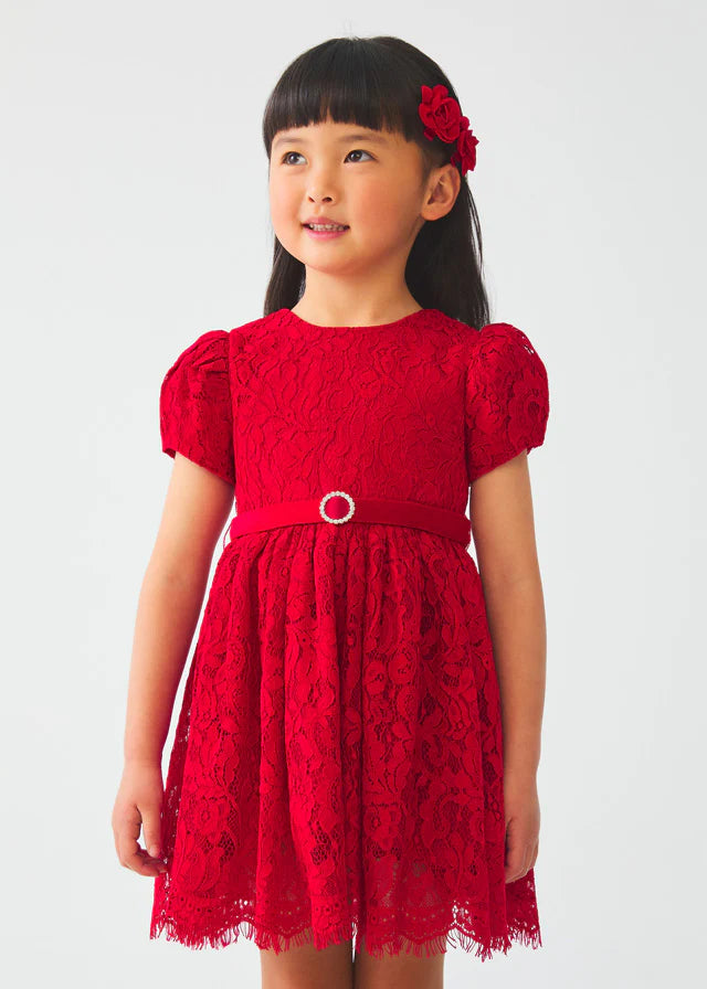 Red Lace Dress