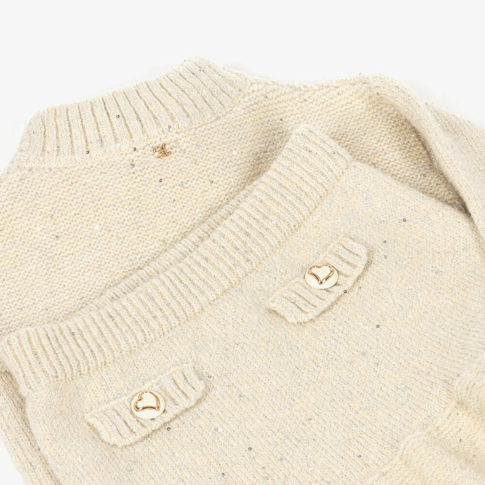 Girls Knit Skirt Set