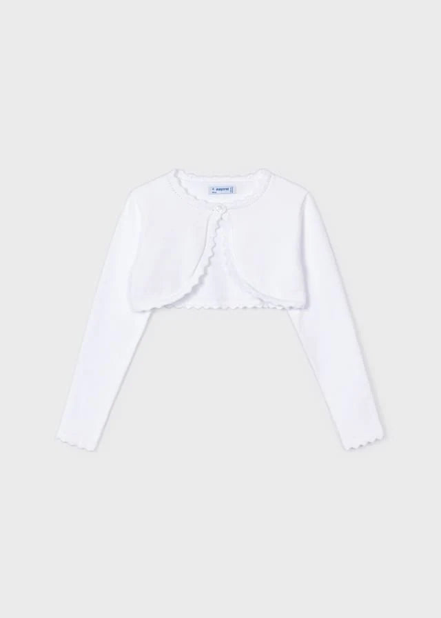 White Cardigan