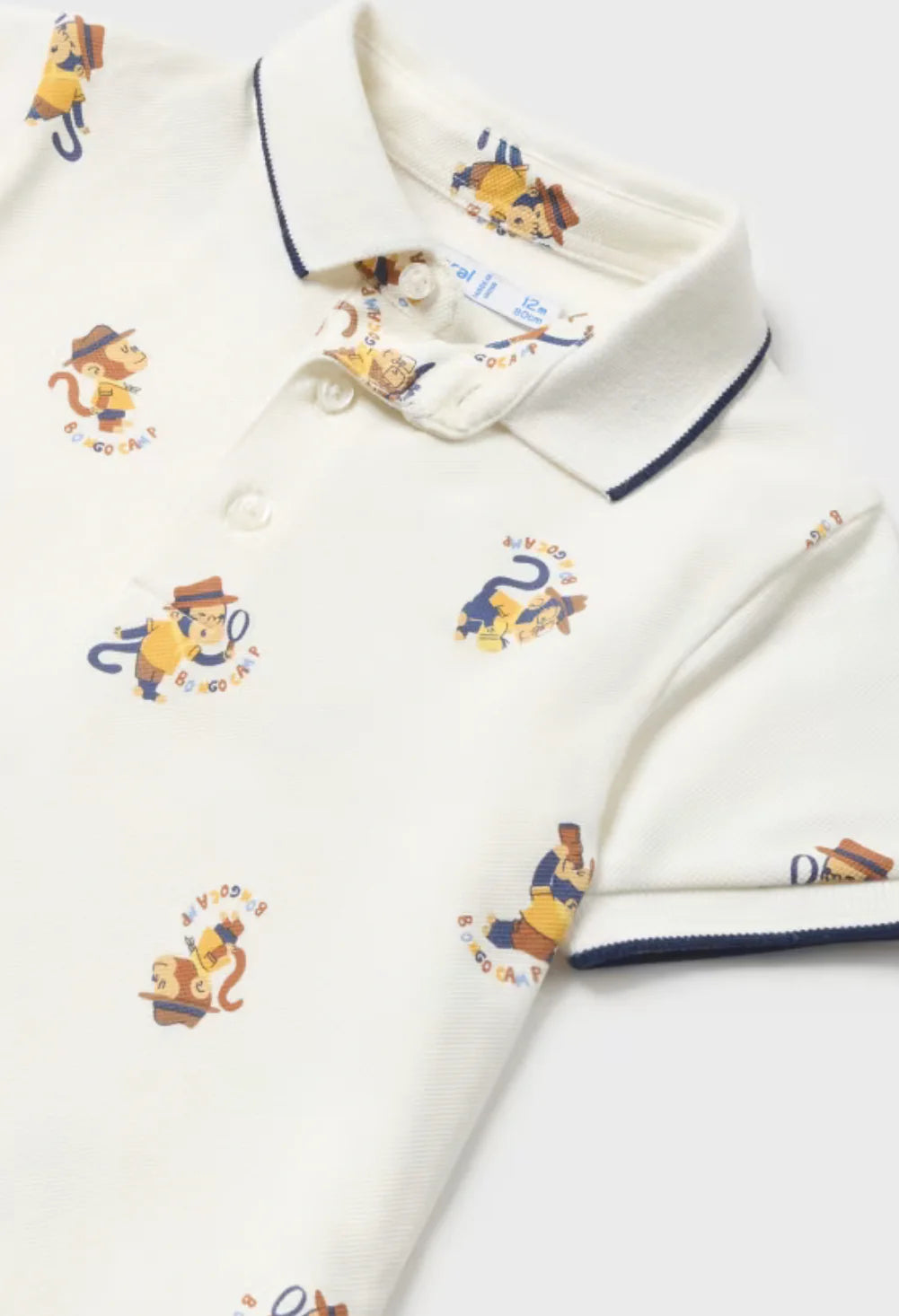 Baby Boys Printed Polo Shirt