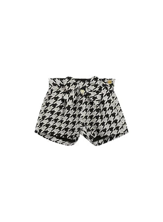 Girls Houndstooth Shorts