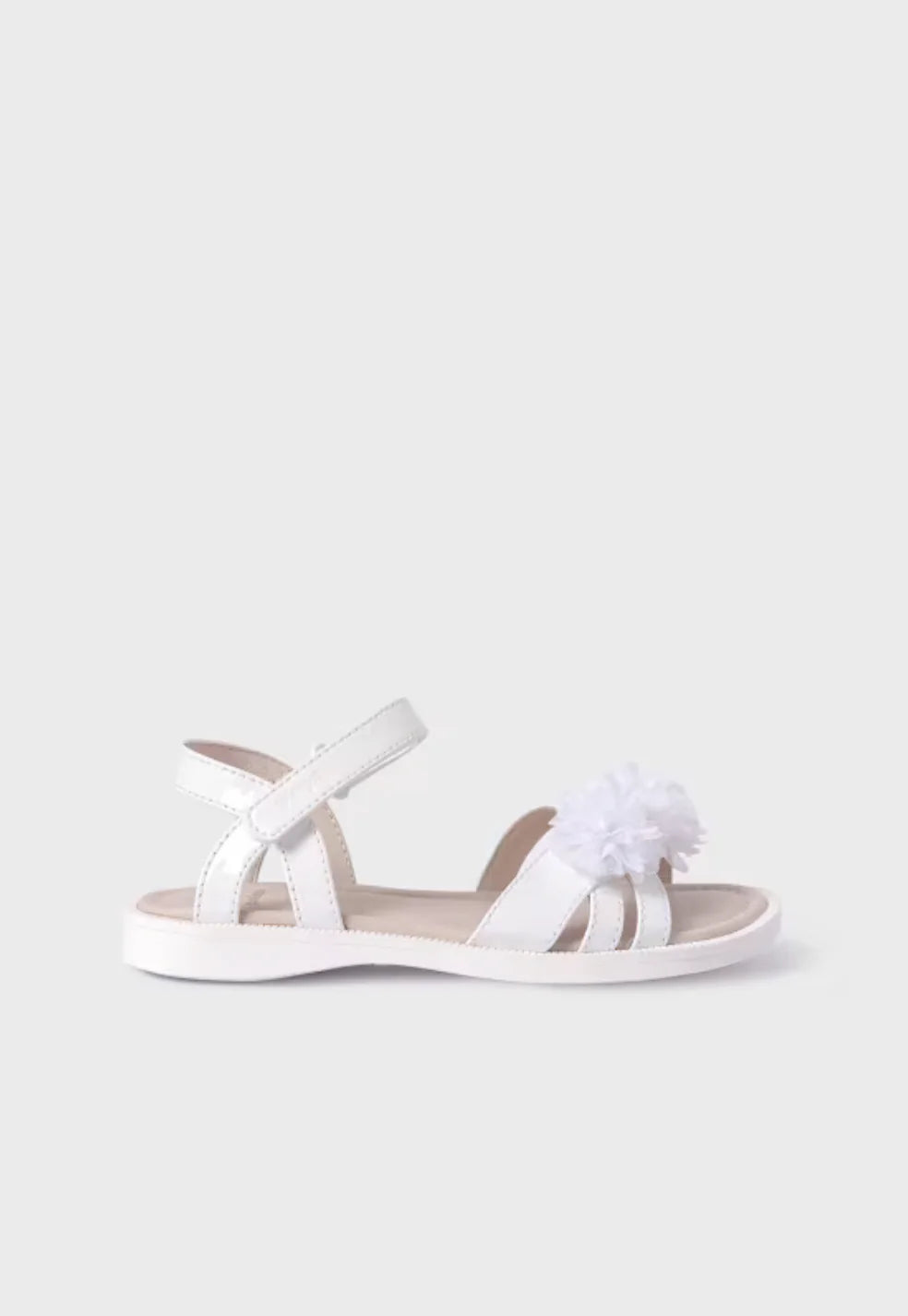Girls White Sandals