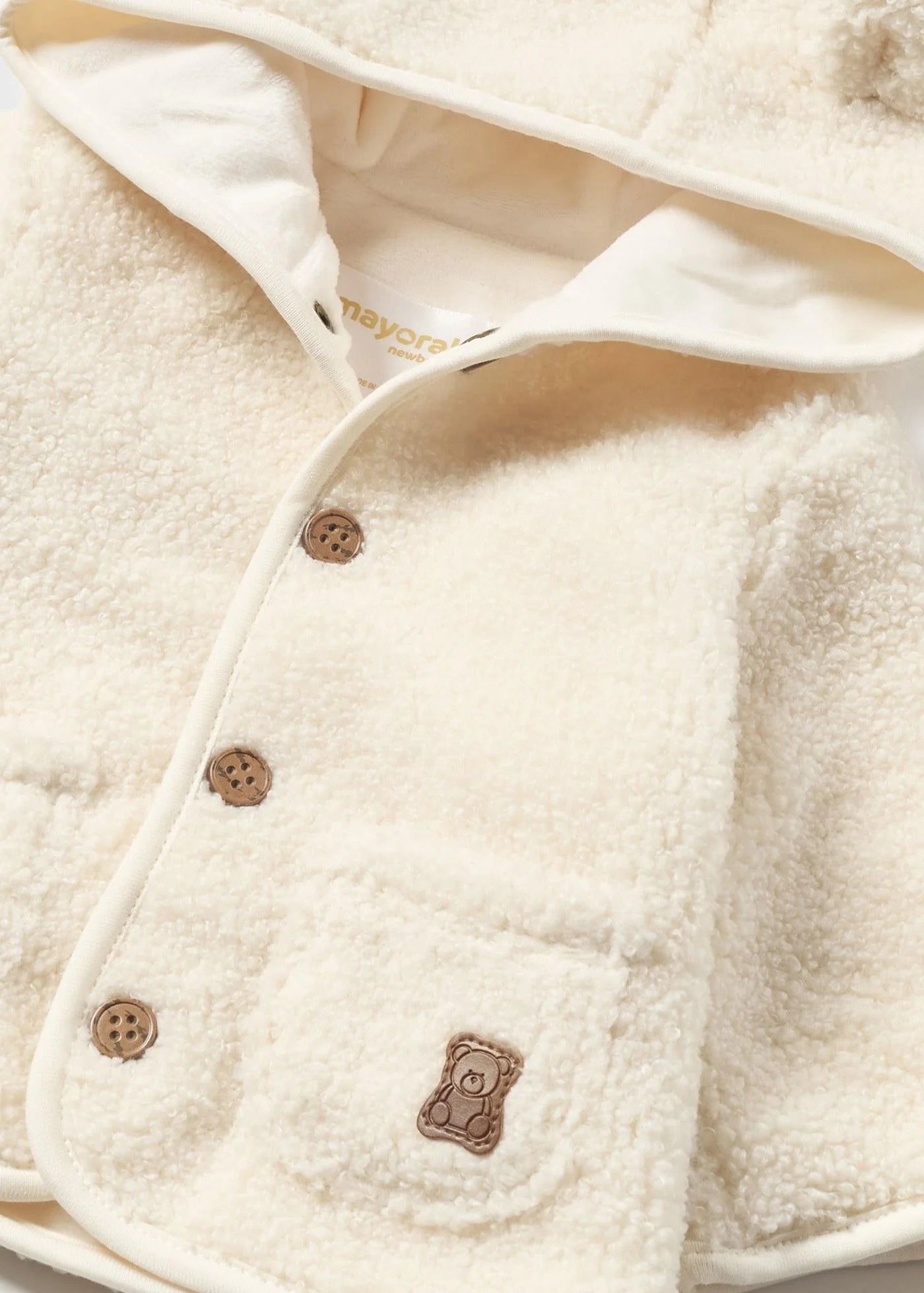 Hooded Teddy Fleece Jacket