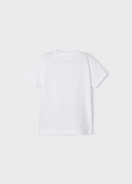 White Cotton Tiger T-Shirt