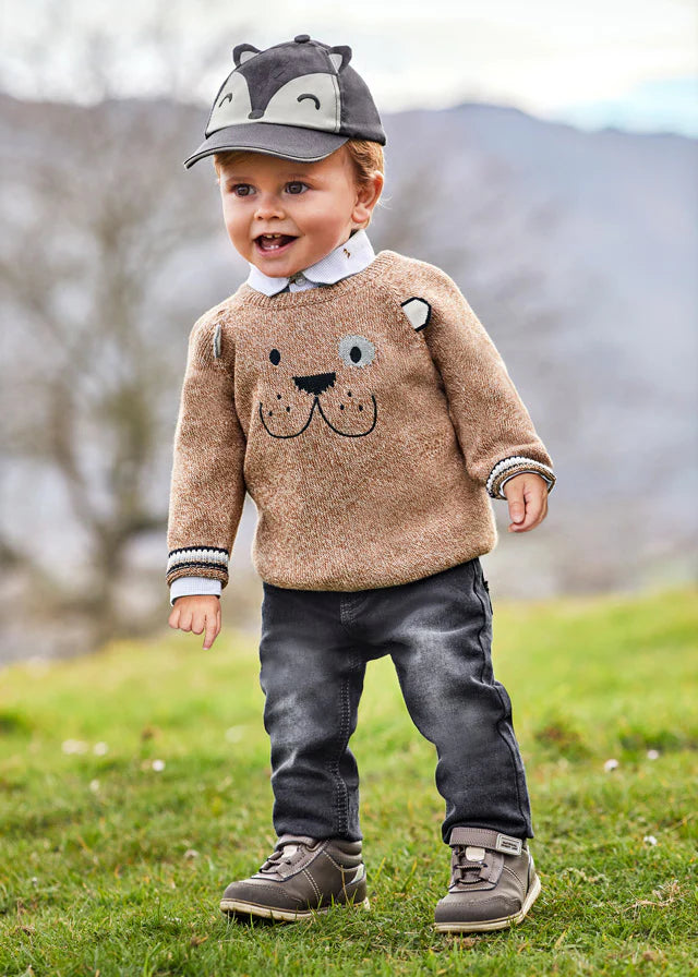 Black Soft Denim Pants