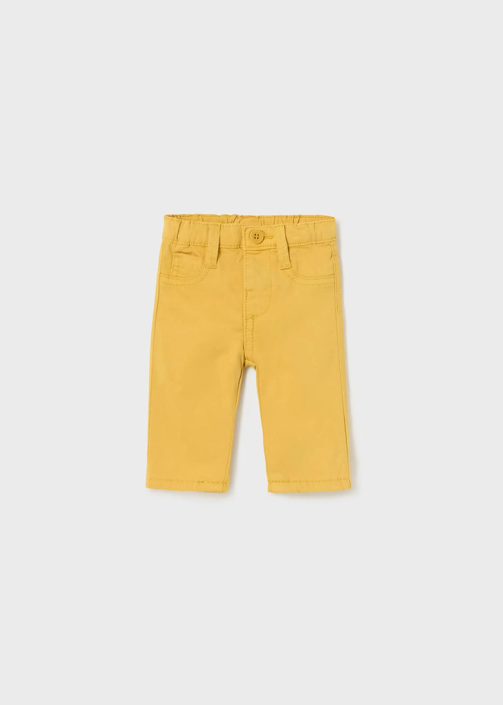 Mustard Cotton Pants