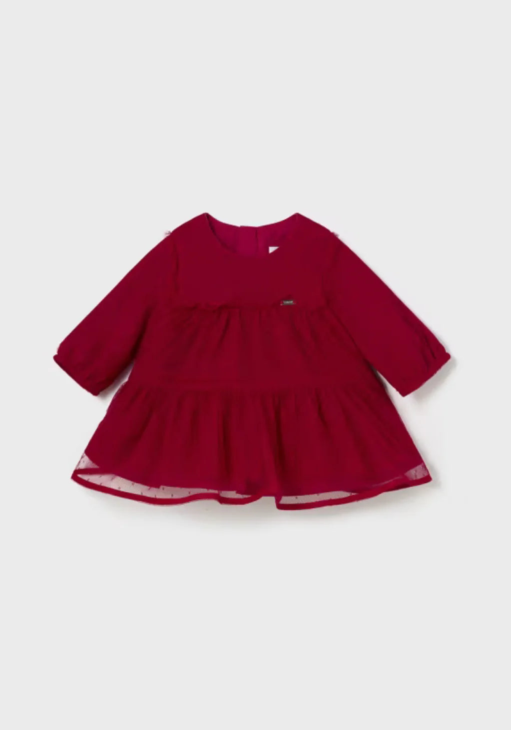 Baby Girls Red Tulle Dress