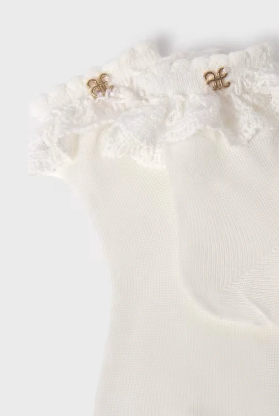 Girls Embroidered Socks