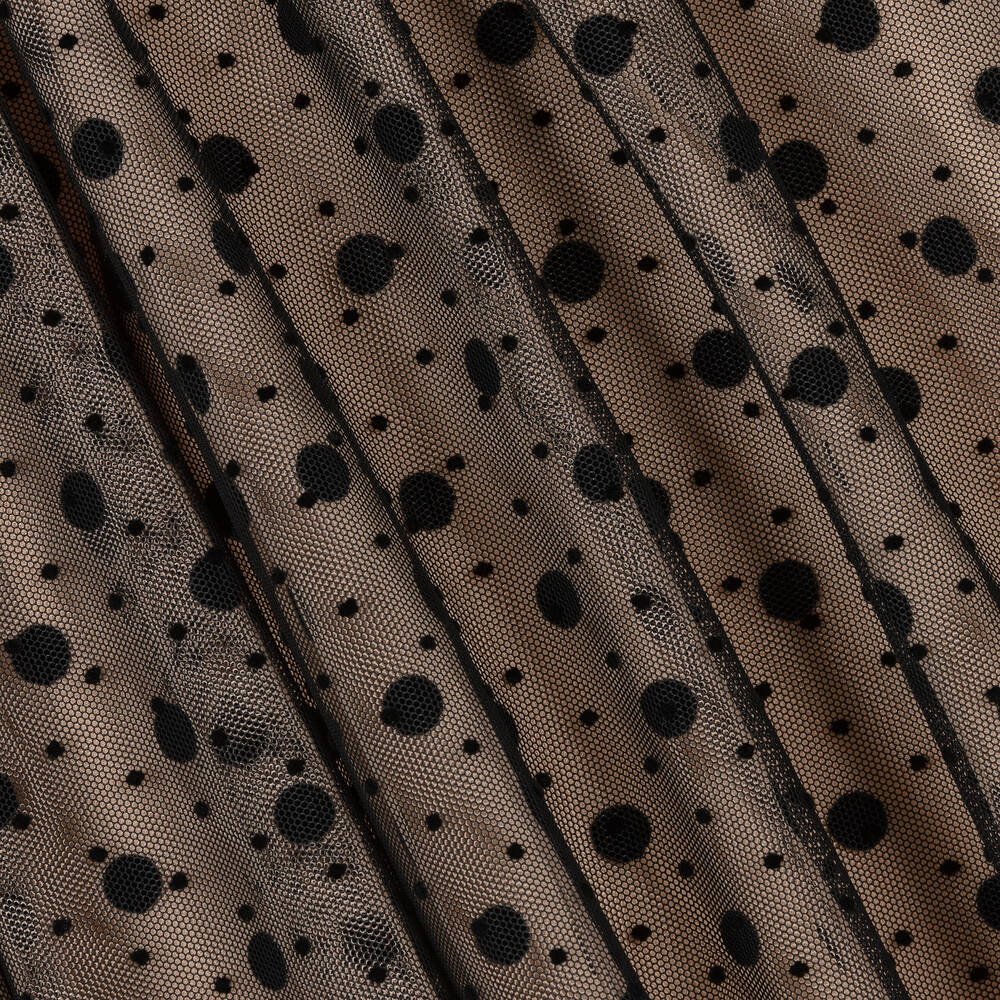 Black Velvet & Tulle Dress