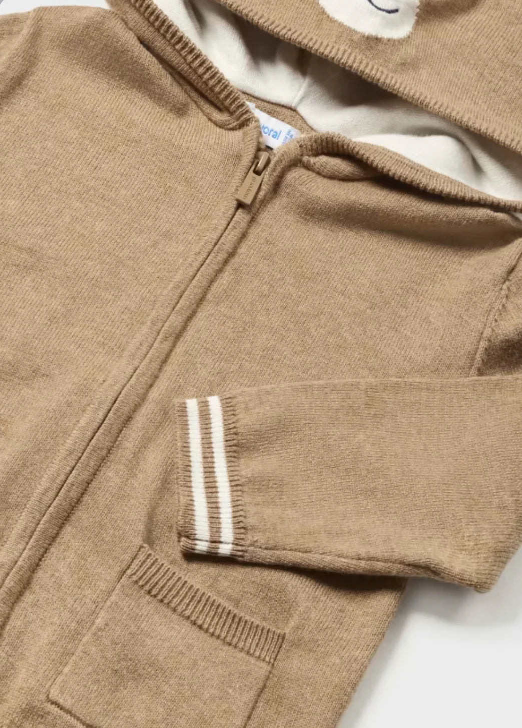 Baby Boys Knit Hoodie