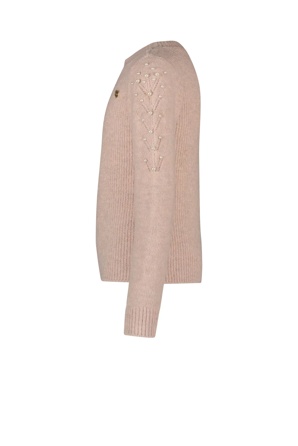 Girls Pink Knit Sweater