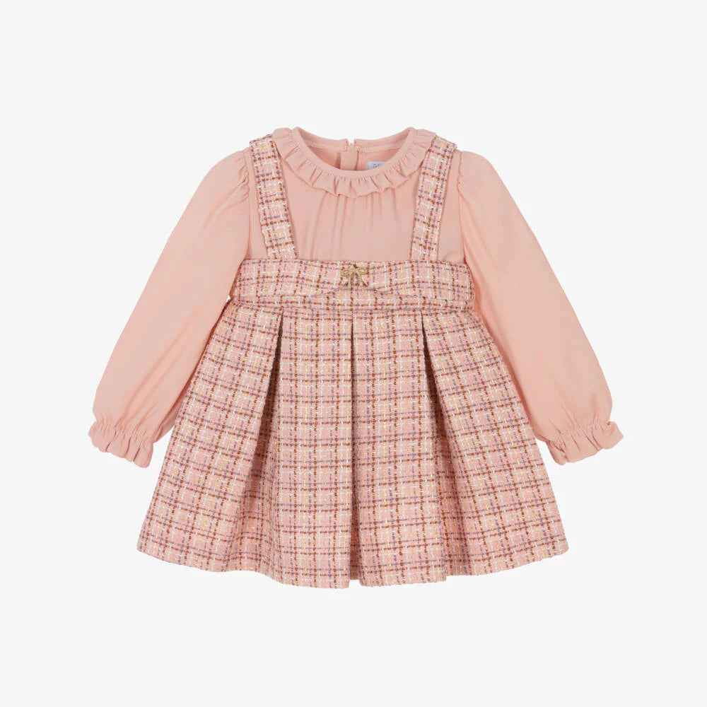Baby Girls Tweed Dress Set
