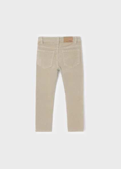 Beige Corduroy Pants
