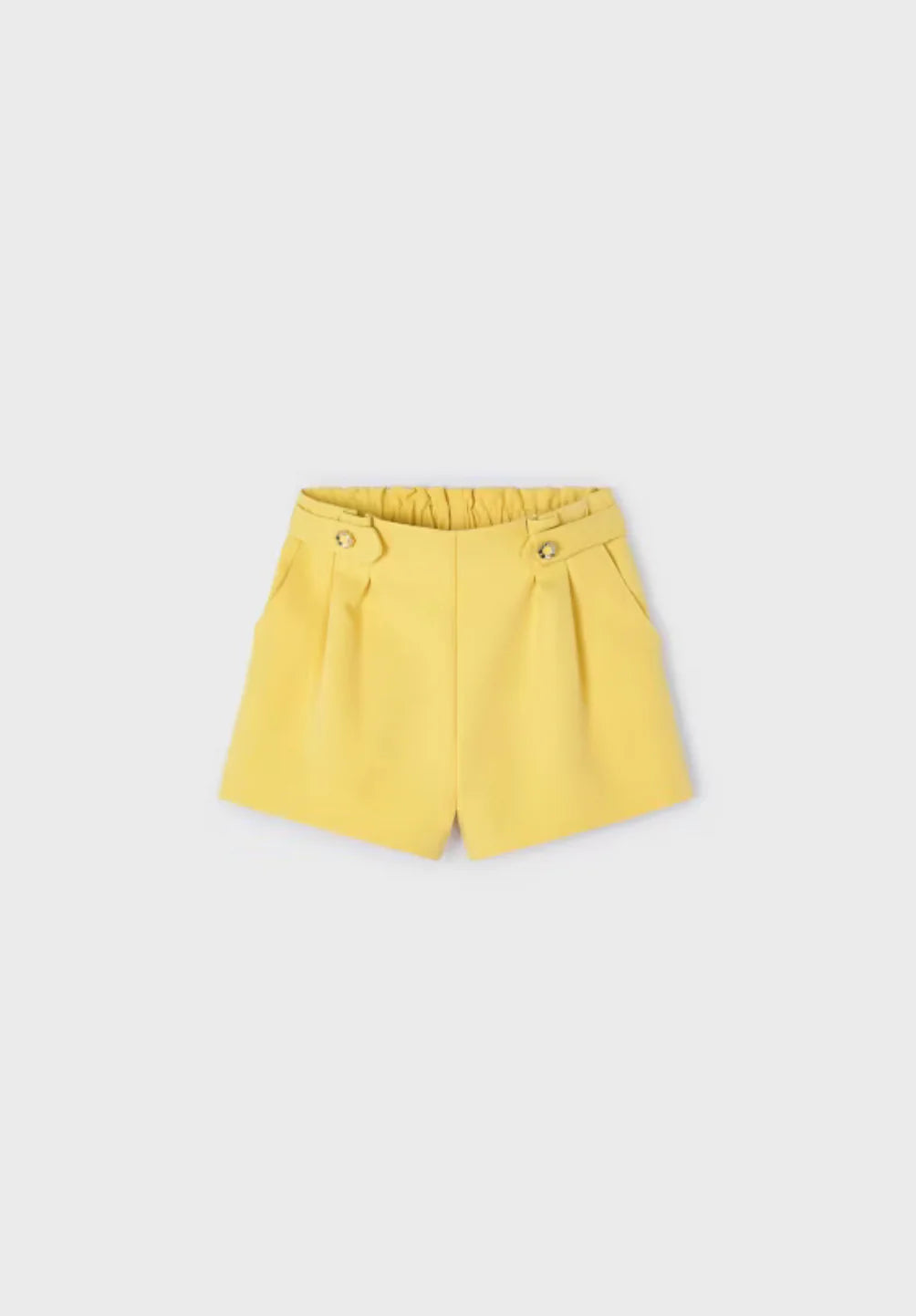 Girls Yellow Shorts